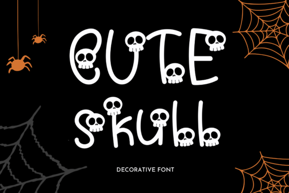 Cute Skull Font - Featured Image