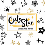 Cute Star Font - Featured Image