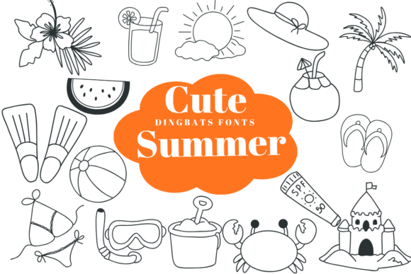 Cute Summer Font - Featured Image