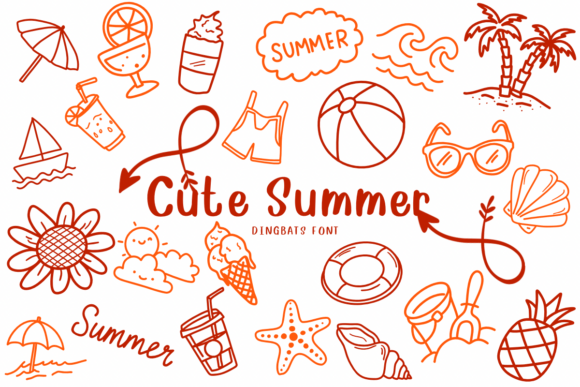 Cute Summer Font - Featured Image
