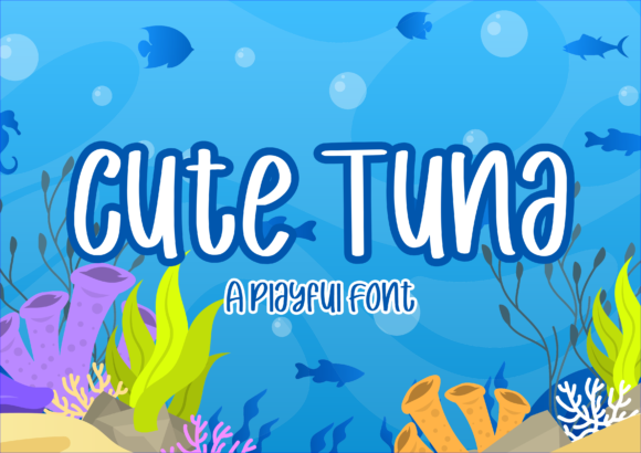 Cute Tuna Font - Featured Image