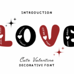 Cute Valentine Font - Featured Image