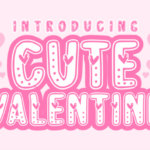 Cute Valentine Font - Featured Image