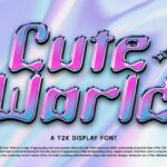 Cute World Font - Featured Image