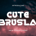 Cutebrusla Font - Featured Image