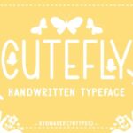 Cutefly Font - Featured Image