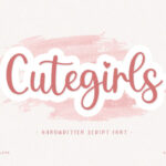 Cutegirls Font - Featured Image