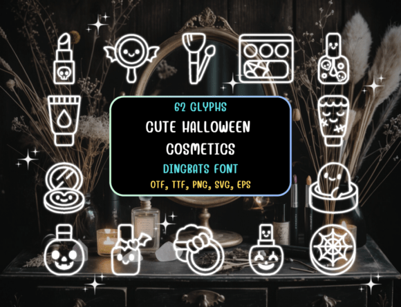 Cutehalloweencosmetics Regular Font - Featured Image