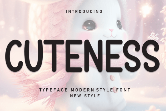 Cuteness Font - Featured Image