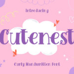 Cutenest Font - Featured Image