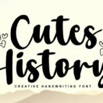Cutes History Font - Featured Image