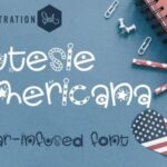 Cutesie Americana Font - Featured Image