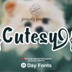 Cutesy Font - Featured Image
