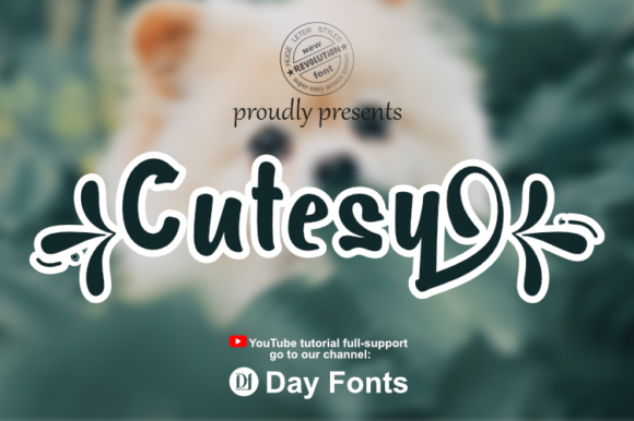 Cutesy Font - Featured Image