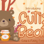 Cutie Bear Font - Featured Image