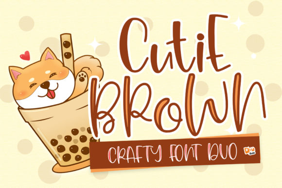 Cutie Brown Font - Featured Image