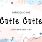 Cutie Cutie Font - Featured Image