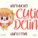 Cutie Delina Font - Featured Image