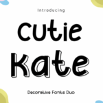 Cutie Kate Duo Font - Featured Image