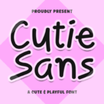 Cutie Sans Font - Featured Image