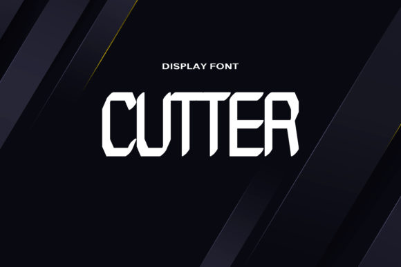 Cutter Font - Featured Image