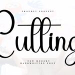 Cutting Font - Featured Image