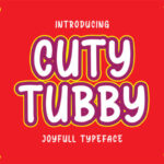 Cuty Tubby Font - Featured Image