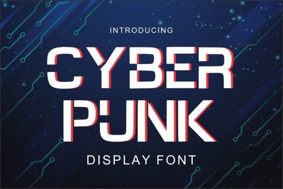 Cyber Punk Font - Featured Image