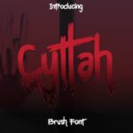 Cyttah Font - Featured Image