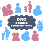 Dad Doodles Font - Featured Image
