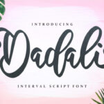 Dadali Font - Featured Image