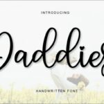 Daddies Font - Featured Image
