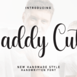 Daddy Cute Font - Featured Image
