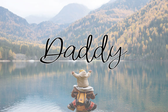 Daddy Font - Featured Image