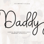 Daddy Font - Featured Image