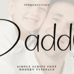 Daddy Font - Featured Image