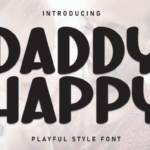 Daddy Happy Font - Featured Image