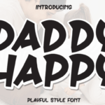 Daddy Happy Font - Featured Image