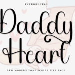 Daddy Heart Font - Featured Image