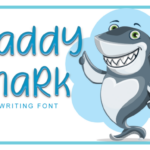 Daddy Shark Font - Featured Image