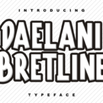 Daelani Bretline Font - Featured Image