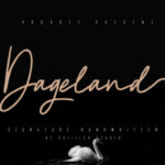 Dageland Font - Featured Image