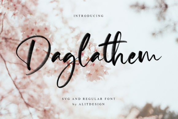 Daglathem Font - Featured Image
