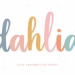 Dahlia Font - Featured Image