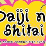 Daiji Ni Shitai Font - Featured Image