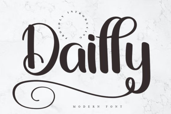 Dailly Font - Featured Image
