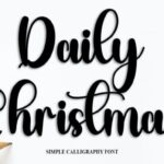 Daily Christmas Font - Featured Image