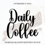 Daily Coffee Font - Featured Image