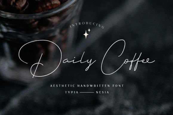 Daily Coffee Font - Featured Image