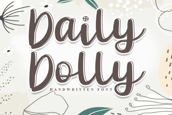 Daily Dolly Font - Featured Image